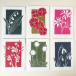 Plum Blossom Greeting Card – Botanical Flower Card - Image 4
