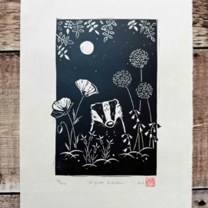 night-garden-badger-print