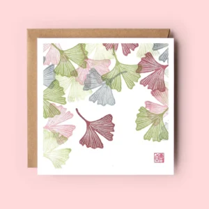 ginkgo-leaf-art-card
