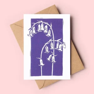 bluebells-art-card
