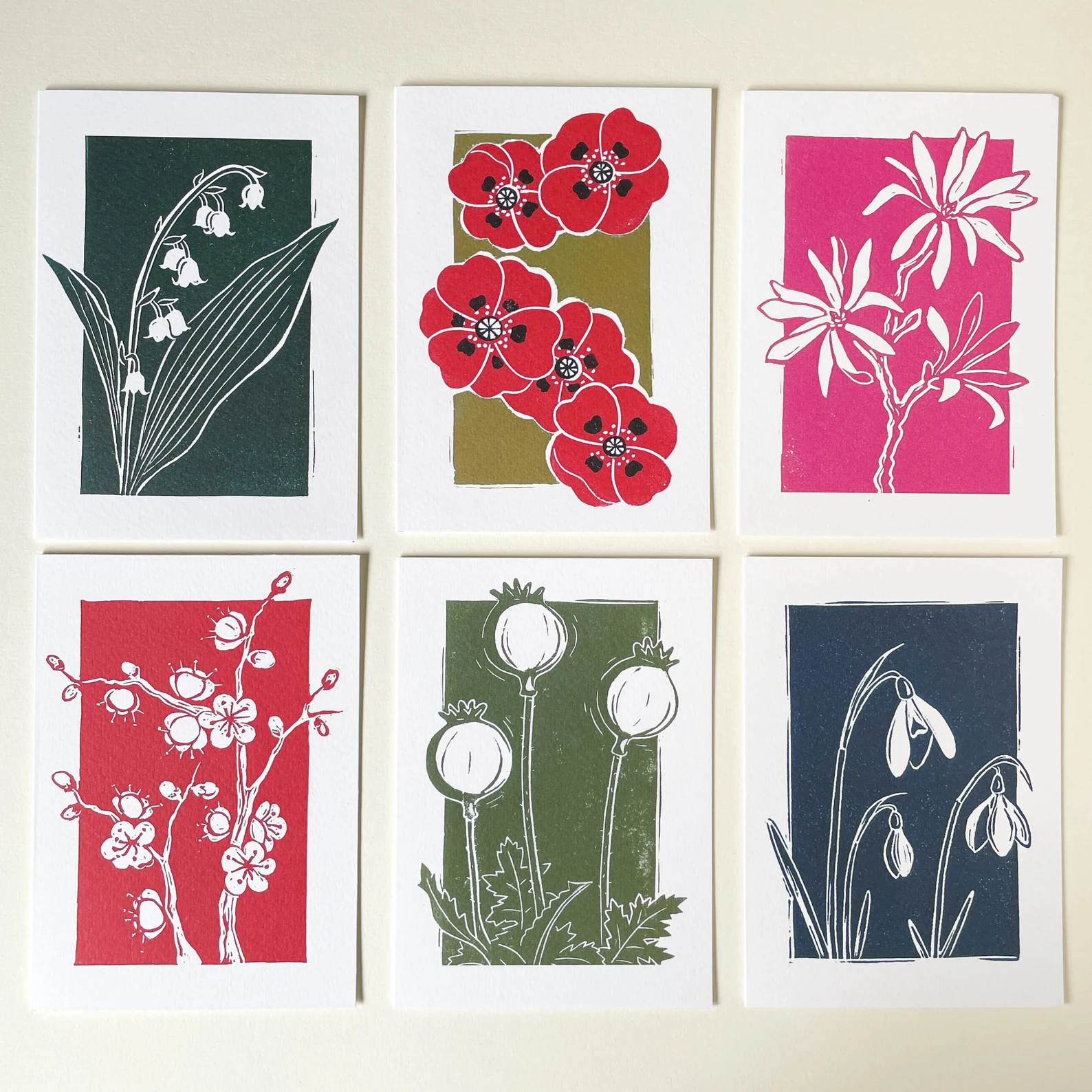 Lily of the Valley Greeting Card – Botanical Card - Image 4