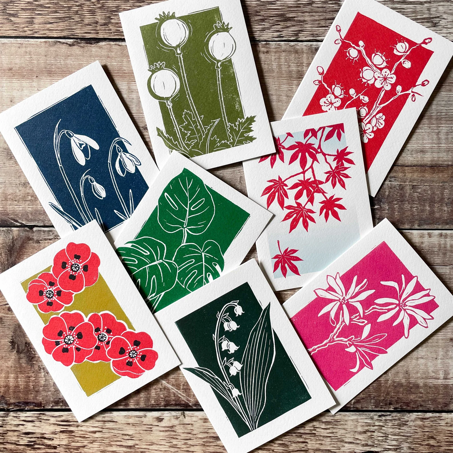 Lily of the Valley Greeting Card – Botanical Card - Image 5
